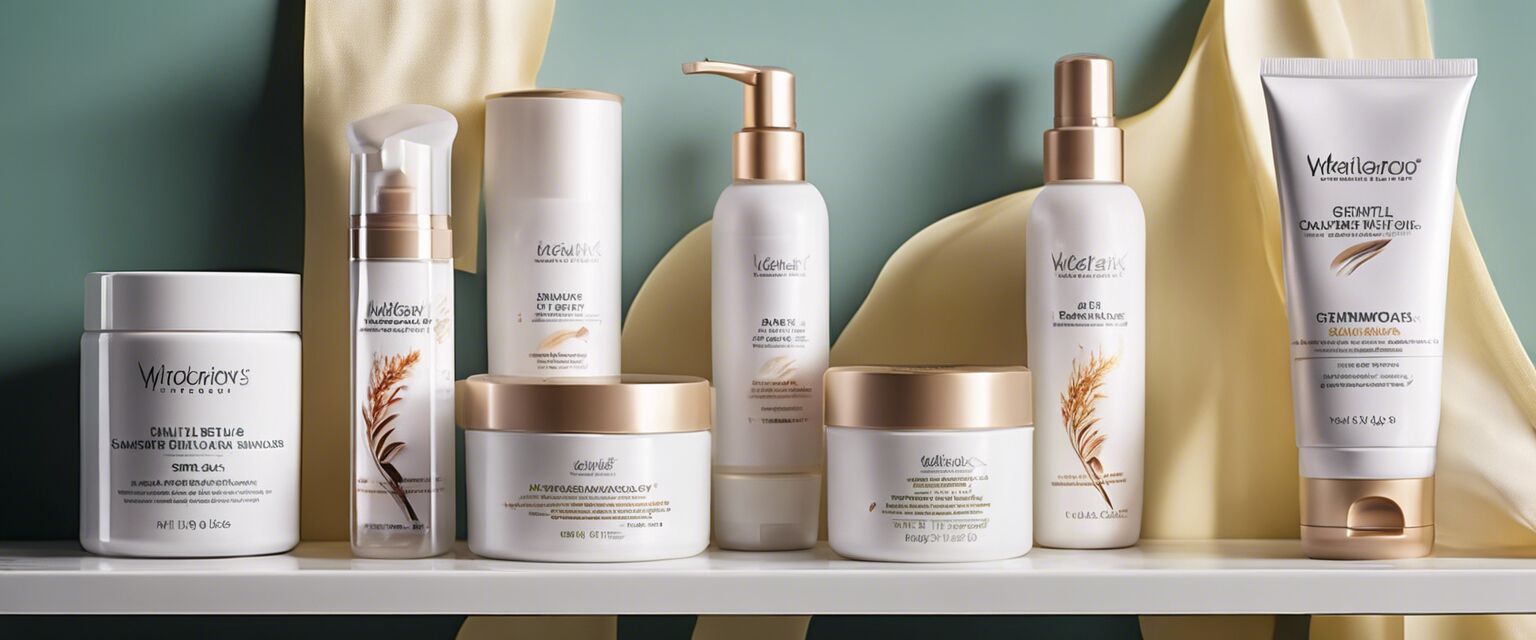 Depilation products for sensitive skin