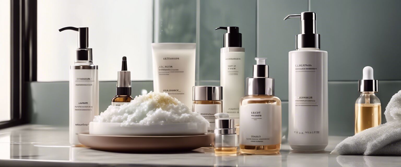 Routine de soins doux pour peau sensible