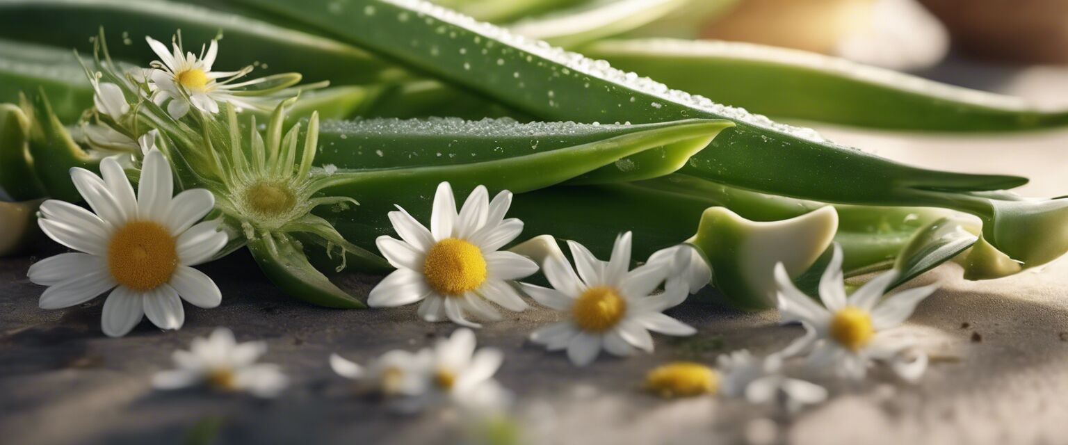 Natural ingredients for sensitive skin care