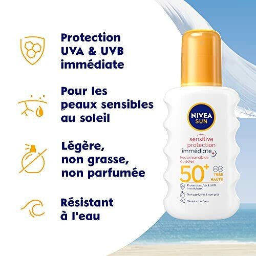 NIVEA SUN Spray Solaire FPS 50+